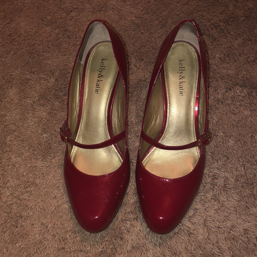 Kelly & Katie Red Dorothy Heels